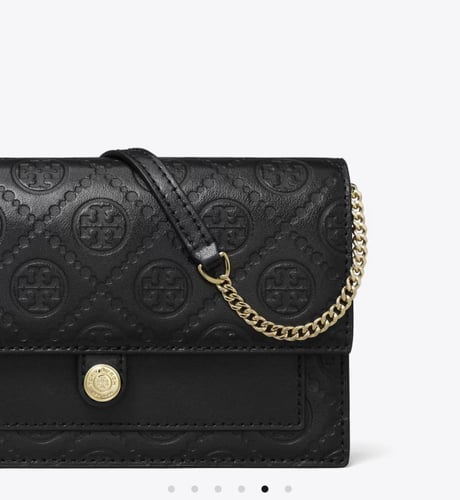 حقيبه توري بورش جلد T MONOGRAM