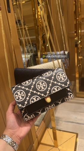 حقيبه توري بورش المقاس الصغير T MONOGRAM