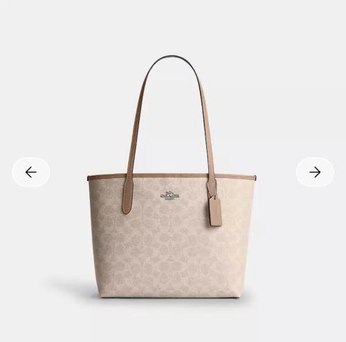 حقيبه كوتش المقاس الوسط Medium City Tote Bag