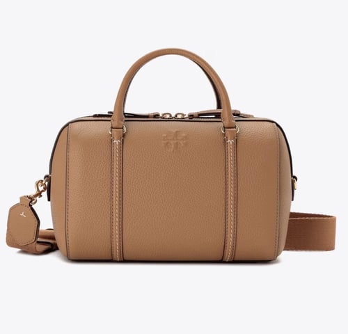 حقيبه توري بورش الحجم الكبير THEA LEATHER SATCHEL