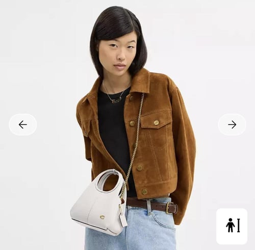 حقيبه كوتش المقاس الصغير Lana Shoulder Bag 19