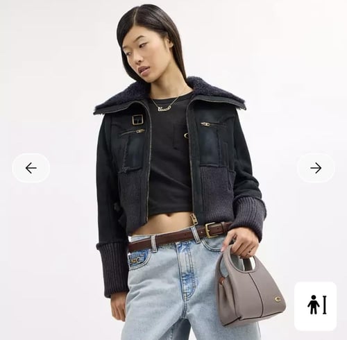 حقيبه كوتش المقاس الصغير Lana Shoulder Bag 19