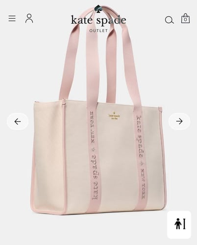 حقيبه كيت سبيد المقاس الكبير Kip Canvas