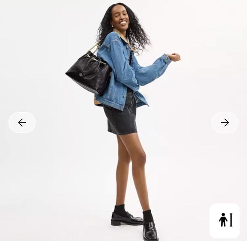 حقيبه كوتش المقاس الوسط Evelyn