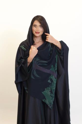 عباية قماش حرير