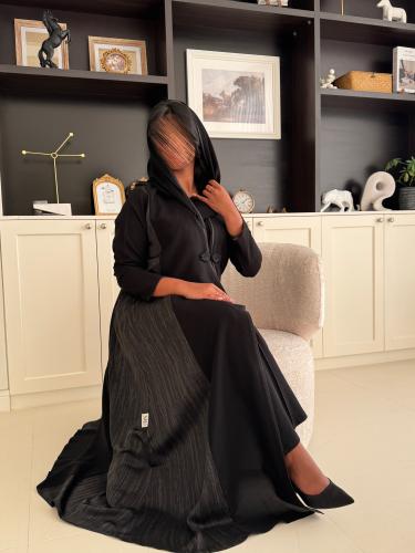 عباية كريب حرير