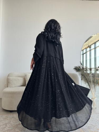 عبايـة ملك بلاك