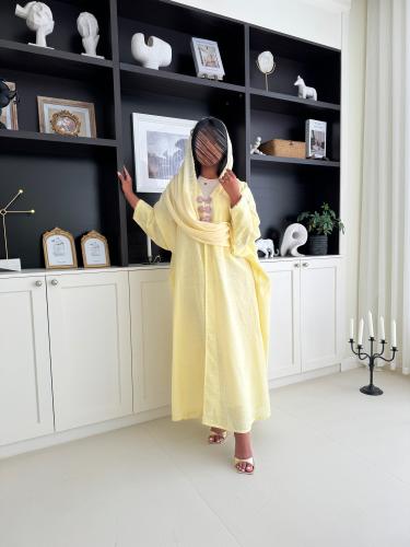 Yellow Abaya