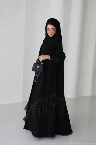 عباية كلوش هدب