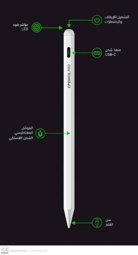 قلم اي ون برو المميز بزر الاختصارمطابق لقلم ابل ال...