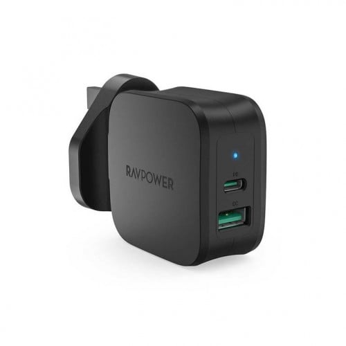 راف باور فيش جداري بي دي 30 واط ومنفذ كوالكوم " رأ...