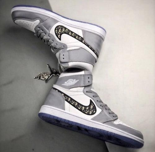 Dior x Air Jordan 1 High OG Grey