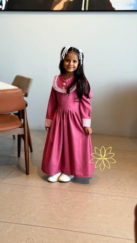 مريول ابتدائي الورود البيضاء_A