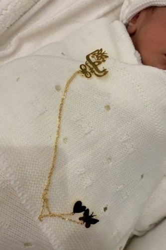 بروش الفراشة والقلب