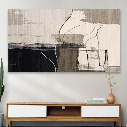 لوحة جدارية تجريدية بتصميم مودرن 4