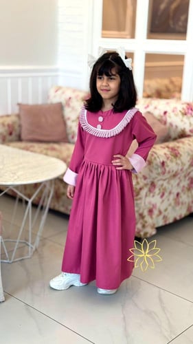 مريول ابتدائي الورود البيضاء_A