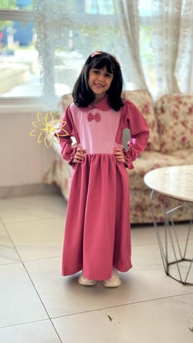 مريول ابتدائي الورود البيضاء_B