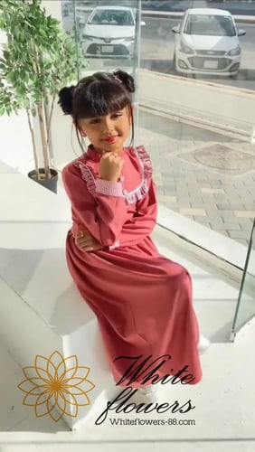 مريول الورود البيضاء_A