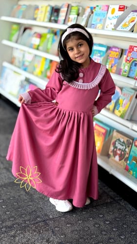 مريول الورود البيضاء_A