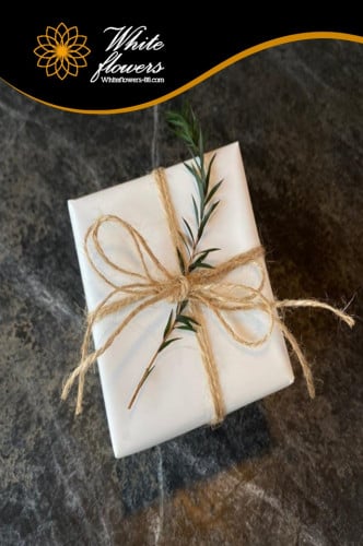 تغليف كهديه بسيطه