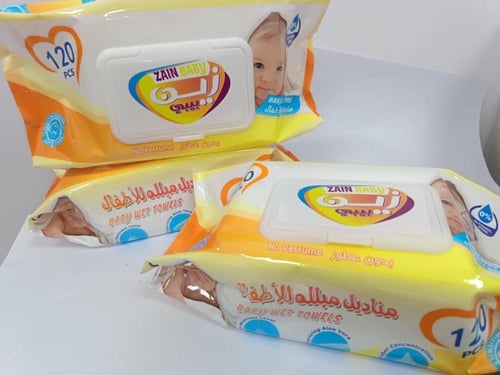 عرض خاص مناديل مبللة منوع 3 حبات بسعر الحبة كل حبه...