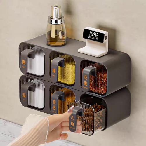 علبة تخزين متعددة الاغراض مثل القهوة والبهارات وال...