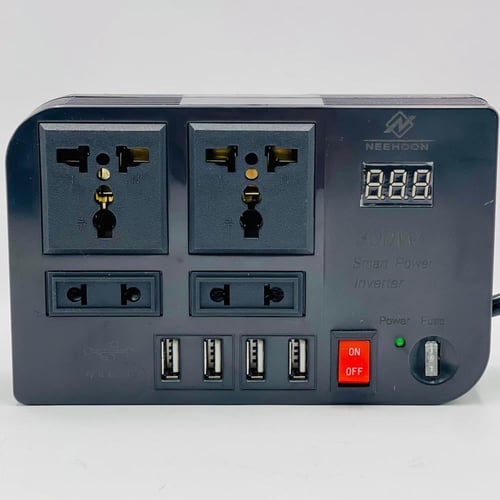 محول الطاقة من 12 فولت إلى 220 فولت 300 واط