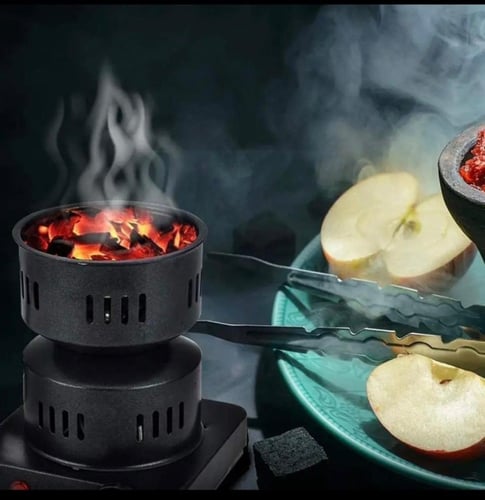 ولاعة فحم على الكهرباء