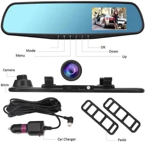 داش كام امامية وخلفية بدقه 4K DENX