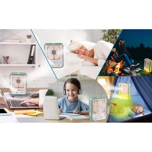 مروحه بحجم مناسب مع رذاذ