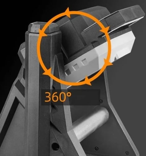 كشاف اضاءة مع استاند متعدد الاستخدام من شركة دينكس