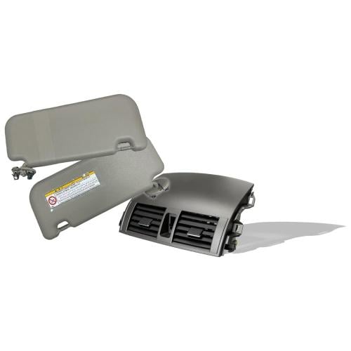 بكج ريش مكيف كورولا اسود + شماسات رصاصي كرولا 2008...