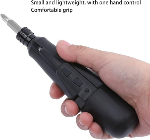 طقم مفك براغي كهربائي لاسلكي محمول قابل لاعادة الش...