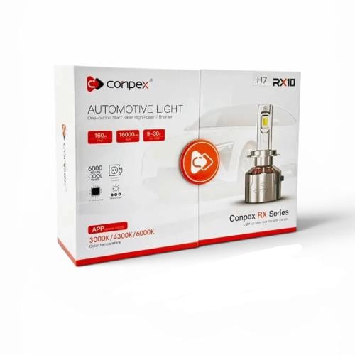 ليد ثلاث ألوان كونبكس RX10 تحكم بالجوال 160W