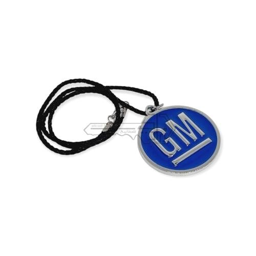 قلادة معلقة على مراه السيارة GM