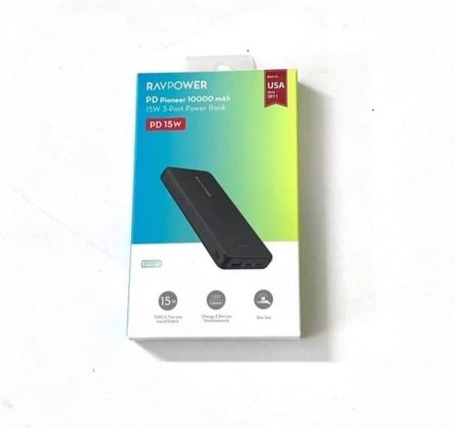 باور بانك 10K بقوة 15W منفذ USB-PD راف بور