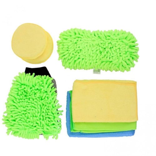 مجموعة غسيل السيارة 9 قطع