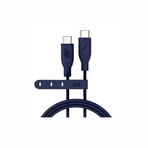 سلك شاحن جودا USB-C - كحلي 1 متر