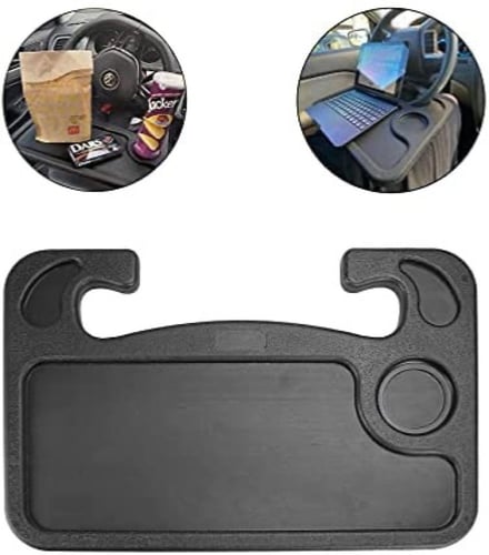 طاوله لطارة السيارة للكمبيوتر والطعام متعددة الاست...