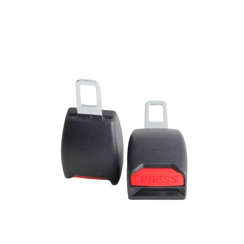 طقم مدخل حزام أمان لون اسود