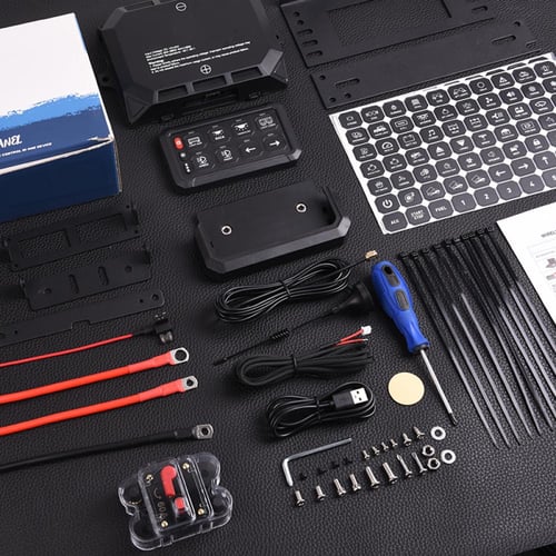 لوحة تحكم لاسلكي 8 خط مع إمكانية التحكم عن بعد