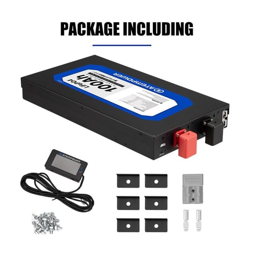 بطارية ليثيوم 100 أمبير نحيفة - الإصدار الثالث ATE...