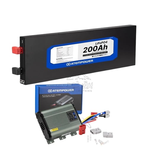 بكج الطاقة ( بطارية 200 + منظم )