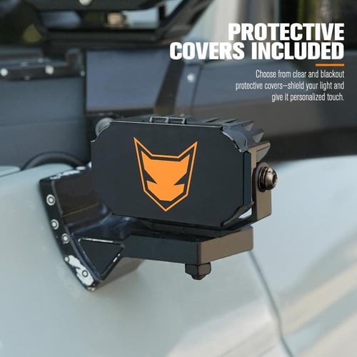 طقم كشافات 3 انش عدستين ليد اوسرام أوف رود من شركة...