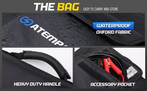 لوح طاقة شمسية قابل للطي 300W شركة من شركة ATEMPOW...