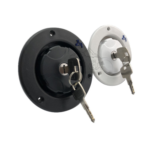 غطاء تعبئة تانكي بلاستك بمفتاح