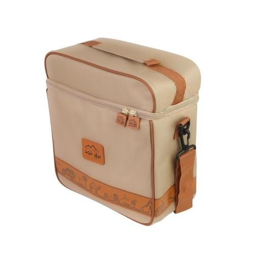 شنطة قماش ترامس قهوة