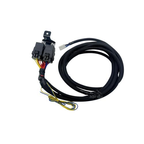 ضفيرة مراوح خطين (مروحتين )