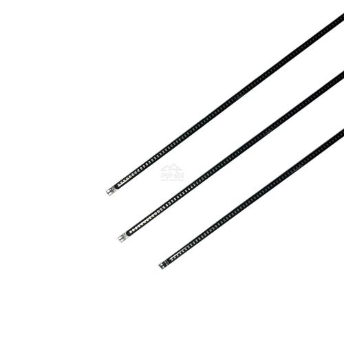 لمبة مخفي الومنيوم أسود 45 سم اصدار ثالث