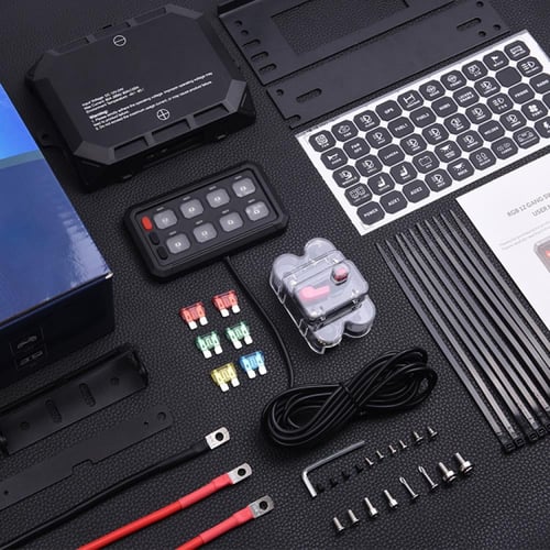 لوحة تحكم السلكي 8 خط مع إمكانية التحكم بالجوال